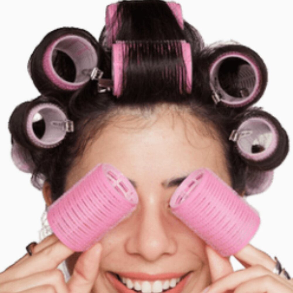 NIB Slick Hair Company Girls With More Curls Hair Roller Kit